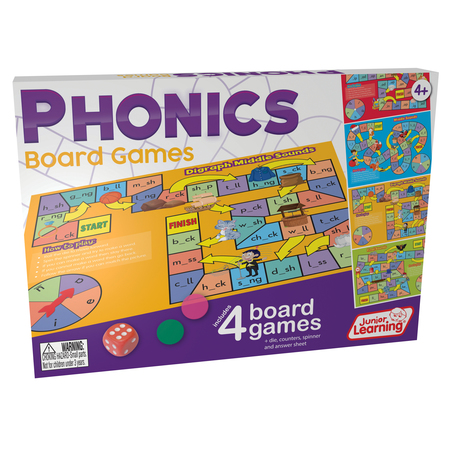 Junior Learning Phonics Board Games 422
